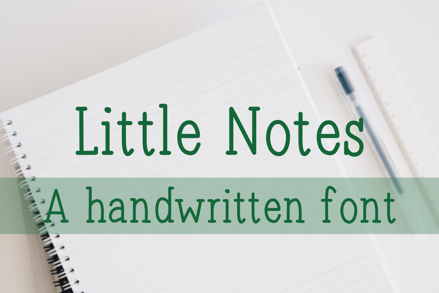 Handwritten Font - Little Notes