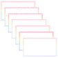 Widescreen Border Clipart Set 77 - Pastel Rainbow - Google Slides & PowerPoint