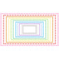 Widescreen Border Clipart Set 1 - Colorful - Google Slides and PowerPoint