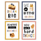 Classroom Quote Posters - Brown Bakery Theme | Editable