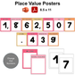 Place Value Posters - Pink Valentine | Editable