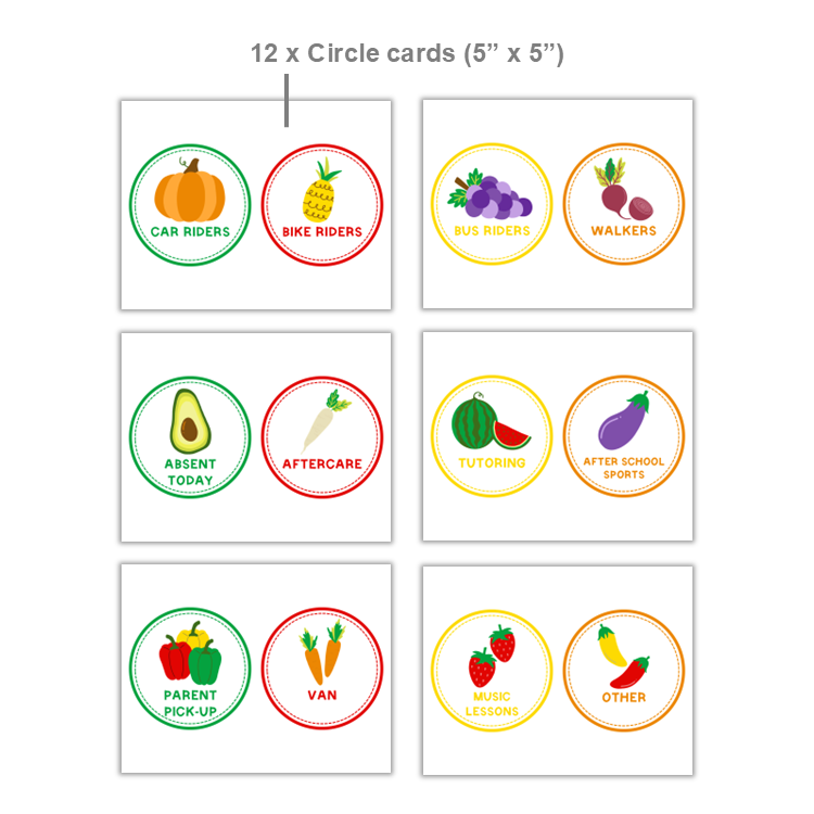 How We Go Home Dismissal Chart - Healthy Eating | Editable