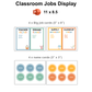 Classroom Jobs Display - Happy Easter | Editable