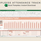 Excel - Employee Attendance Tracker - Neutral