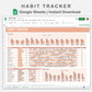 Google Sheets - Habit Tracker - Neutral