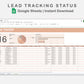 Google Sheets - Lead Tracking Status - Neutral
