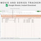 Google Sheets - Movie and Series Tracker - Neutral
