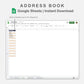 Google Sheets - Address Book - Sweet