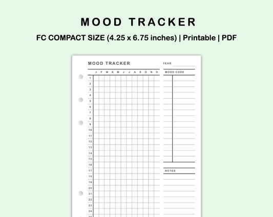 FC Compact Inserts - Mood Tracker