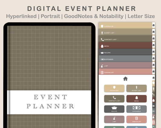 Digital Event Planner - Muted