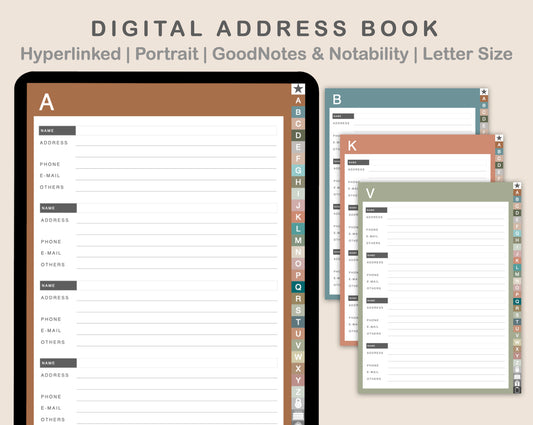 Digital Address Book - Neutral