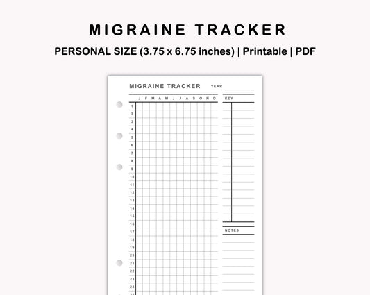 Personal Inserts - Migraine Tracker