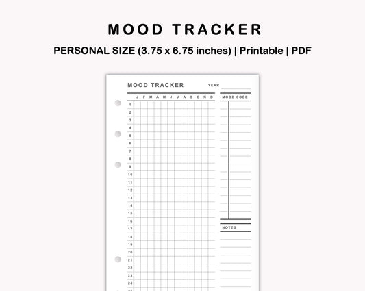 Personal Inserts - Mood Tracker