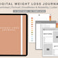 Digital Weight Loss Journal - Autumn