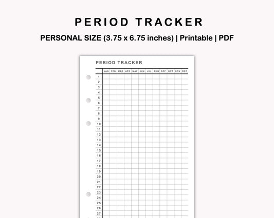 Personal Inserts - Period Tracker