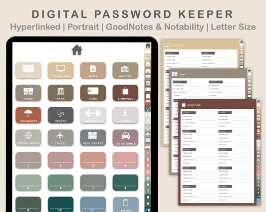 Digital Password Keeper - Muted