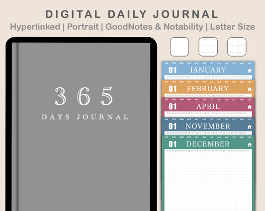 365 Day Journal - Spring
