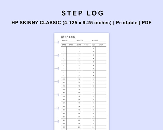 Skinny Classic HP Inserts - Step Log