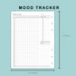 B6 Wide Inserts - Mood Tracker