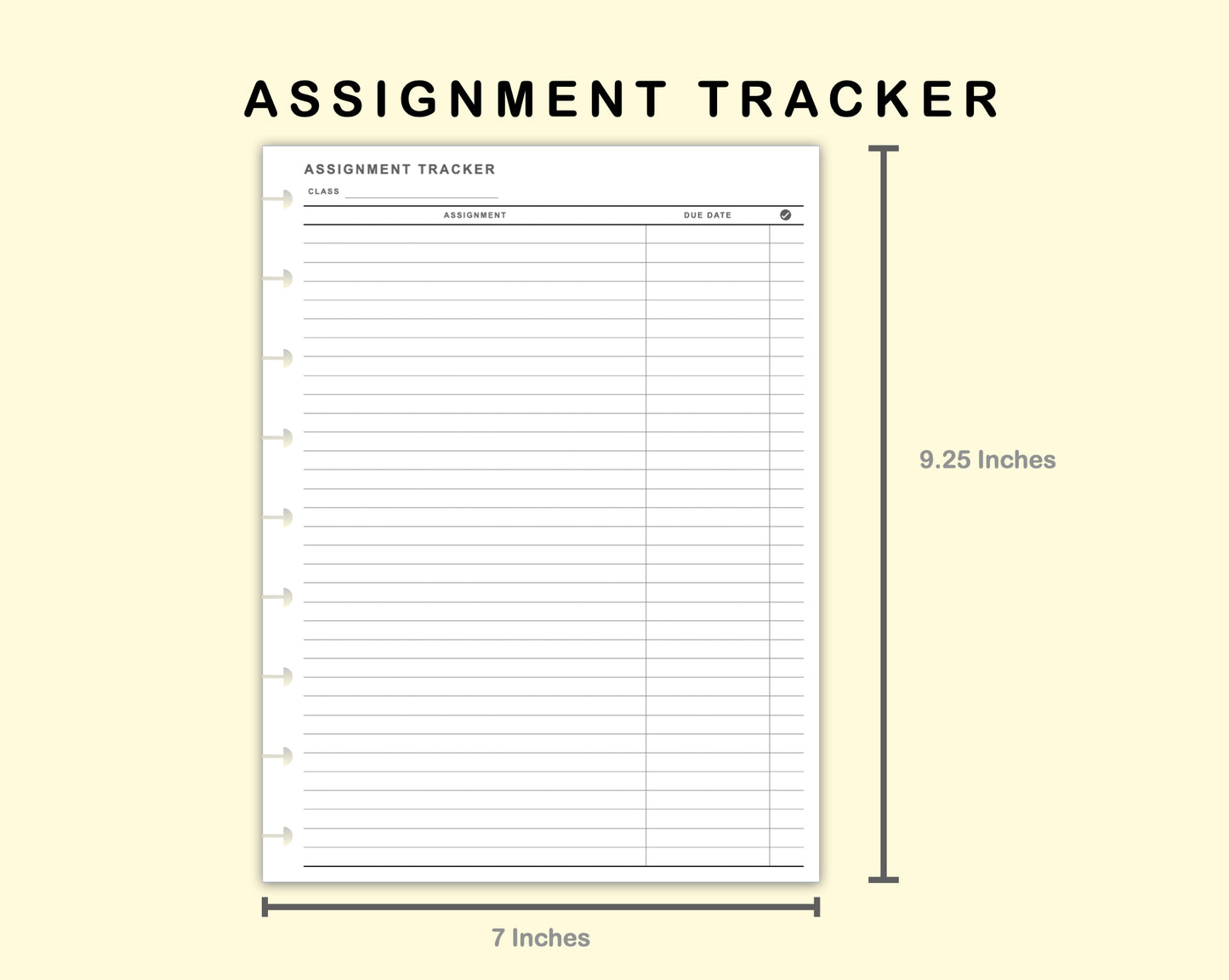 Classic HP Inserts - Assignment Tracker