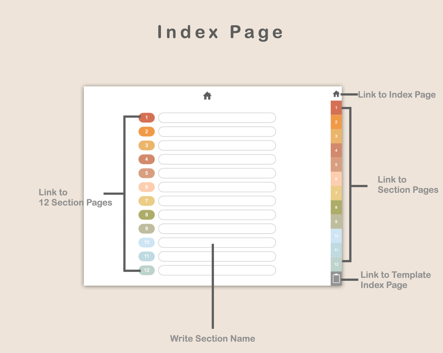 Digital Travel Planner - Landscape - Autumn