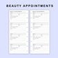 Skinny Classic HP Inserts - Beauty Appointments