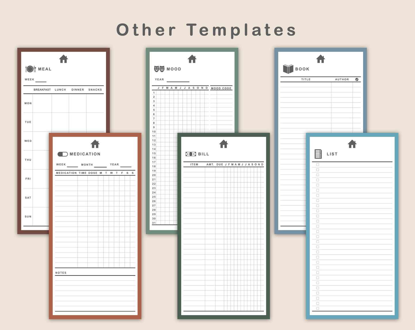 Digital Phone Planner - Muted